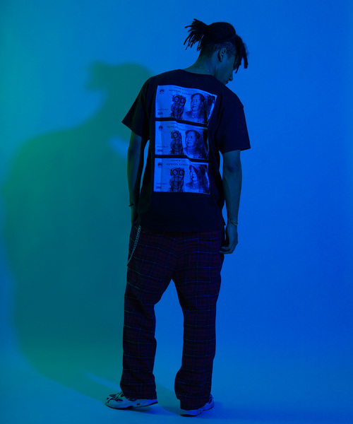 DELUSION LAND(デリュージョンランド)の「DELUSION LAND/MONEY TEE(Tシャツ/カットソー・メンズ・ホワイト/ブラック・FREE)」の4枚目の写真