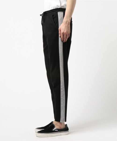 VIBGYOR（ヴィブジョー）の「VIBGYOR Select/ TCポンチテーパードパンツ（その他パンツ・メンズ・杢グレー/ブラック・MEDIUM/LARGE/SMALL/X-LARGE）」の3枚目の写真