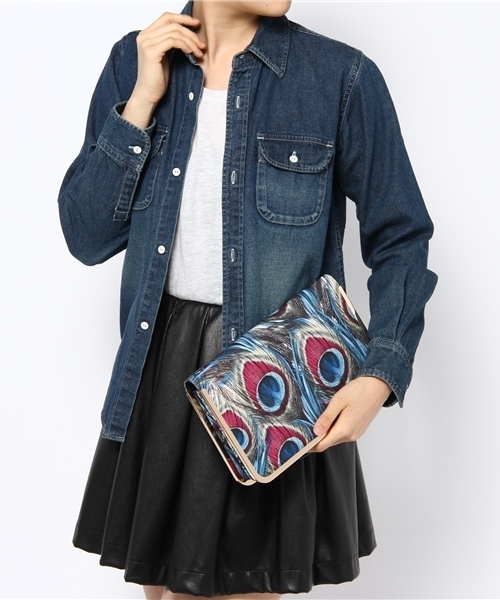 ROSE BUD（ローズバッド）の「【雑誌掲載】(LL ACCESSORIES) B1221B CLUTCH BAG[結婚式＆パーティーにもオススメ]（クラッチバッグ・レディース・その他1/その他2・ONE SIZE）」の4枚目の写真