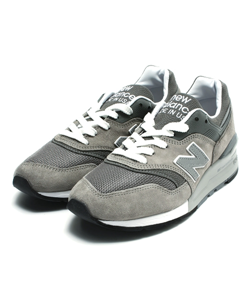 BEAMS BOY(ビームスボーイ)の「NEW BALANCE / “M997”(スニーカー・レディース・グレー/ネイビー・24/24.5/23/23.5)」の2枚目の写真
