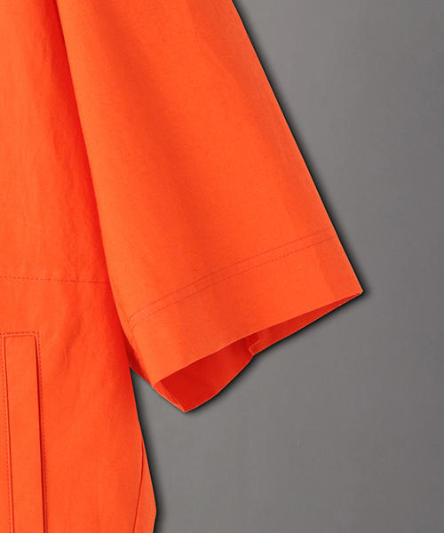 6(ロク)の「<6(ROKU)>SLIT DRESS/ワンピース(ワンピース・レディース・ベージュ/オレンジ・38/36)」の5枚目の写真