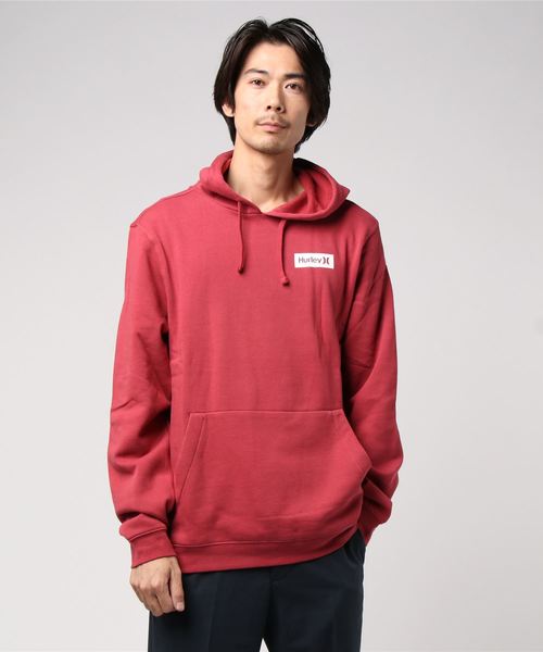 M Oao Boxed Flashback Po ハーレー メンズ プルオーバー パーカー ボックスロゴ 裏起毛フリース パーカー Hurley ハーレー のファッション通販 Zozotown