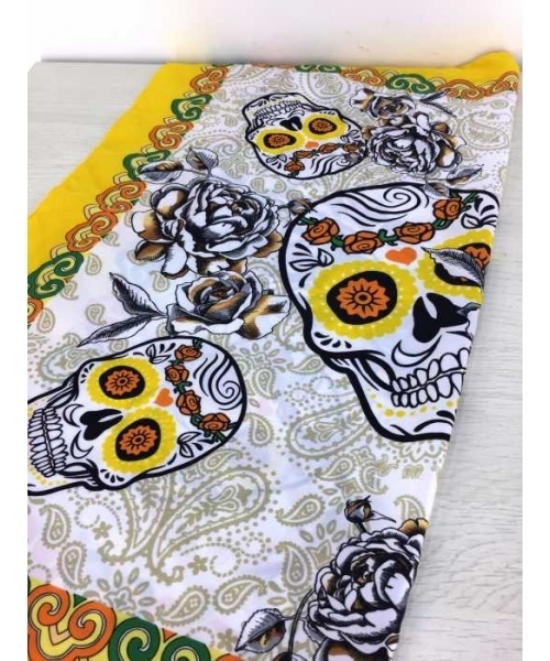 ブランド古着 スカル 花柄スカーフ ハンカチ ハンドタオル Zara ザラ のファッション通販 Zozoused