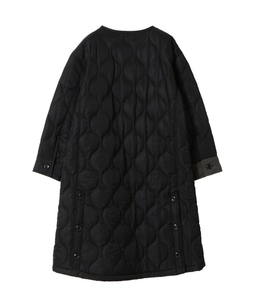 DOLLUPOOPS（ドールアップウップス）の「バックキルティング ノーカラーコート（その他アウター・レディース・チャコールグレー/ダークブラウン・38）」の11枚目の写真