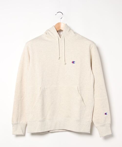 Champion（チャンピオン）の「[Champion]チャンピオン　フード付スウェットパーカー（スウェット・レディース・ホワイト/グレー/ブラック/ネイビー/オリーブ/グレー系その他/チャコール/ベージュ/オレンジ/レンガ/モスグリーン・L/M）」の4枚目の写真