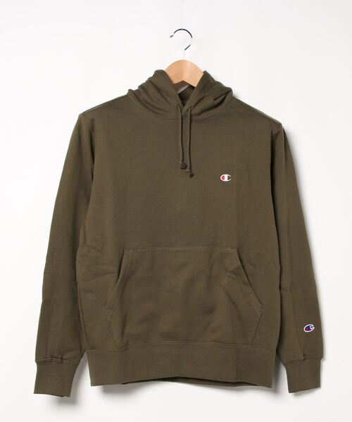 Champion（チャンピオン）の「[Champion]チャンピオン　フード付スウェットパーカー（スウェット・レディース・ホワイト/グレー/ブラック/ネイビー/オリーブ/グレー系その他/チャコール/ベージュ/オレンジ/レンガ/モスグリーン・L/M）」の7枚目の写真