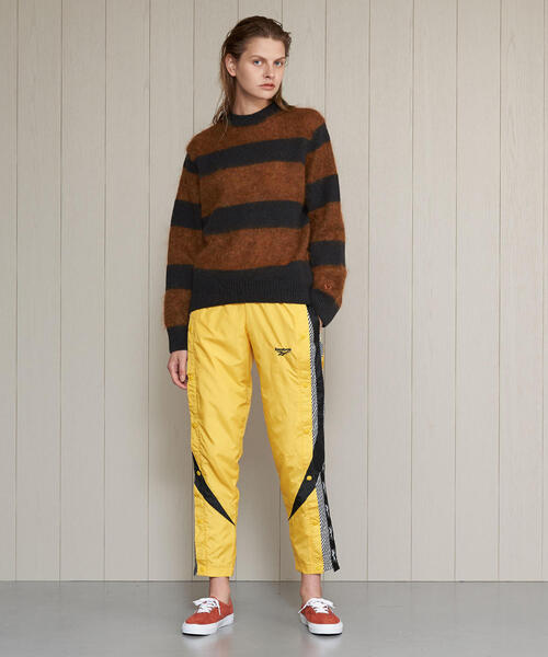 【ROSEanna／ローズアンナ】ニットケープ　ポンチョ　36サイズ ROSEanna（ローズアンナ）の「＜ROSEanna＞BORDER CREW NECK