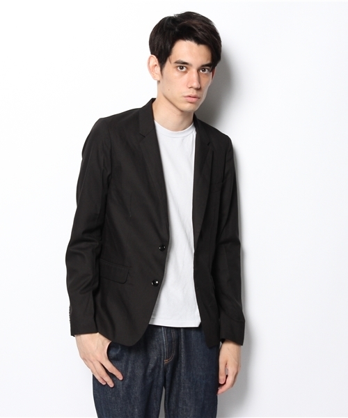 WEGO（ウィゴー）の「WEGO/ノッチドテーラードジャケット（テーラードジャケット・メンズ・ブラック/ネイビー/ダークグレー/ブルー/グリーン・LARGE/MEDIUM）」の11枚目の写真