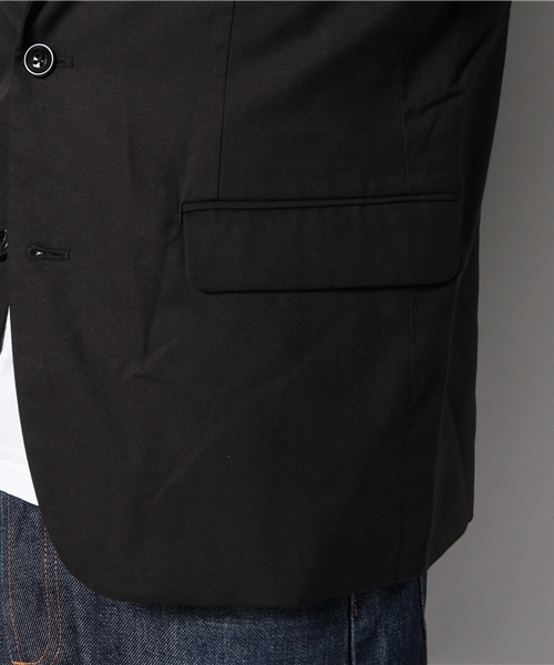 WEGO（ウィゴー）の「WEGO/ノッチドテーラードジャケット（テーラードジャケット・メンズ・ブラック/ネイビー/ダークグレー/ブルー/グリーン・LARGE/MEDIUM）」の14枚目の写真