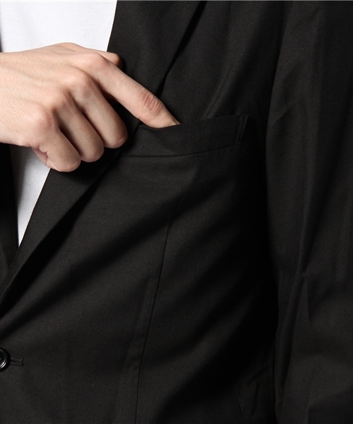 WEGO（ウィゴー）の「WEGO/ノッチドテーラードジャケット（テーラードジャケット・メンズ・ブラック/ネイビー/ダークグレー/ブルー/グリーン・LARGE/MEDIUM）」の15枚目の写真