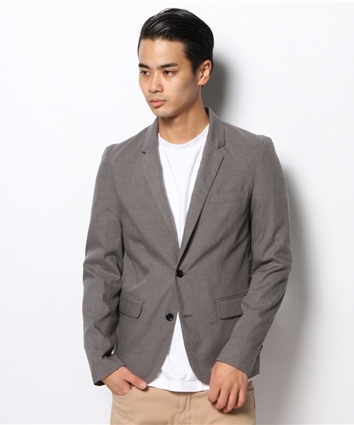 WEGO（ウィゴー）の「WEGO/ノッチドテーラードジャケット（テーラードジャケット・メンズ・ブラック/ネイビー/ダークグレー/ブルー/グリーン・LARGE/MEDIUM）」の19枚目の写真