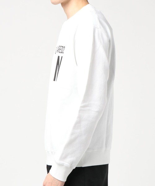 DSQUARED2（ディースクエアード）の「Sweatshirt /ICON /Cool Fit /0201（スウェット・メンズ・ブラック×ホワイト/ホワイト/レッド・M/S/XL/L）」の4枚目の写真