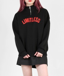DING | DING/LIMITLESSハーフジッププルオーバー(スウェット)