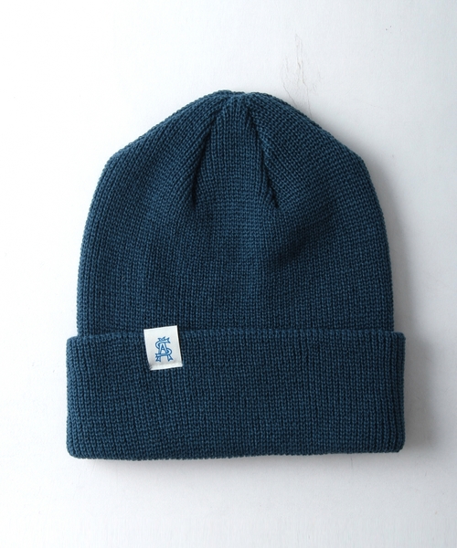 BEAUTY&YOUTH UNITED ARROWS（ビューティーアンドユースユナイテッドアローズ）の「＜steven alan＞ Souvenir Beanie/ﾆｯﾄｷｬｯﾌﾟ ◆（ニットキャップ/ビーニー・メンズ・ホワイト/ブラック/レッド/オリーブ/ロイヤルブルー/ネイビー/パープル・フリー）」の5枚目の写真