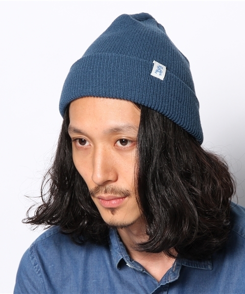 BEAUTY&YOUTH UNITED ARROWS（ビューティーアンドユースユナイテッドアローズ）の「＜steven alan＞ Souvenir Beanie/ﾆｯﾄｷｬｯﾌﾟ ◆（ニットキャップ/ビーニー・メンズ・ホワイト/ブラック/レッド/オリーブ/ロイヤルブルー/ネイビー/パープル・フリー）」の9枚目の写真