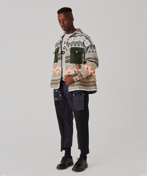 amok（アモク）の「HIDE AND SEEK NORDIC CPO SHIRTS（シャツ/ブラウス 