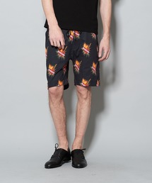 【NO ID.】TATTOO Print Short Pants / TATTO プリント ショート パンツ