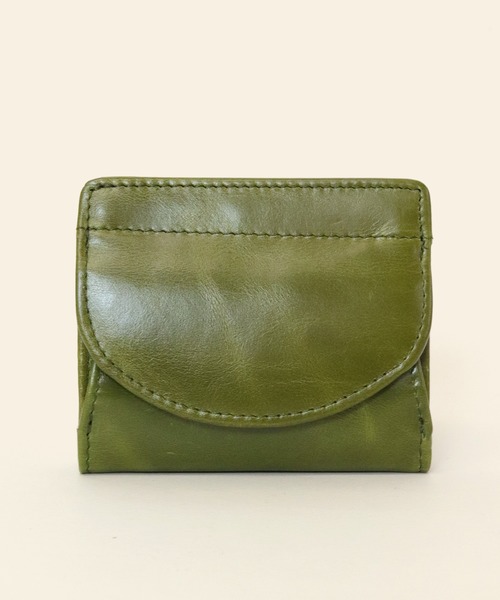 florist（フローリスト）の「本革ラウンドフラップのぷっくり大容量ミニウォレット（財布・レディース・オレンジ/レッド/パープル/イエロー/グリーン/ターコイズブルー/キャメル/シルバー/ネイビー/ブラック・FREE）」の18枚目の写真