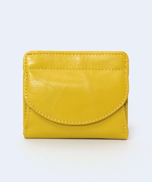 florist（フローリスト）の「本革ラウンドフラップのぷっくり大容量ミニウォレット（財布・レディース・オレンジ/レッド/パープル/イエロー/グリーン/ターコイズブルー/キャメル/シルバー/ネイビー/ブラック・FREE）」の20枚目の写真