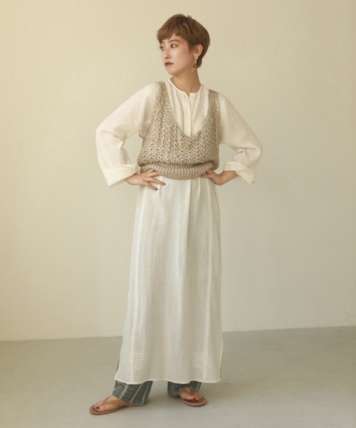 TODAYFUL（トゥデイフル）の「レザービーチサンダル（サンダル・レディース・ホワイト/ブラック/ベージュ系その他・36inch/37inch/38inch）」の5枚目の写真