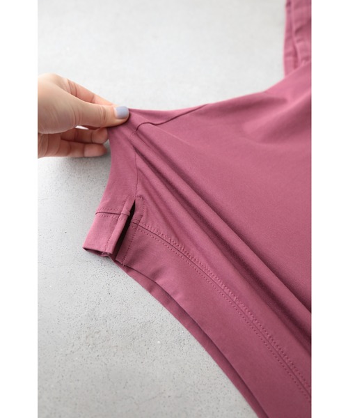 cawaii（カワイイ）の「伸びるストレッチ素材。蝶レース袖Tシャツトップス（Tシャツ/カットソー・レディース・ホワイト/ピンク系その他/ピンク・FREE）」の15枚目の写真