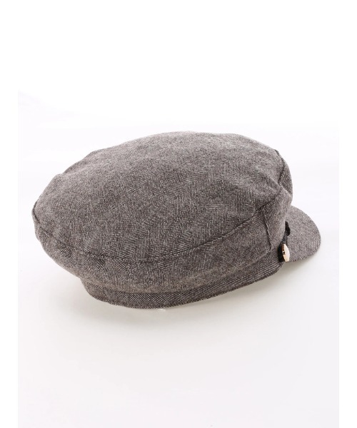 LIPSERVICE（リップサービス）の「ポイントパールキャスケット（キャスケット・レディース・ブラウン/ブラック・FREE）」の12枚目の写真