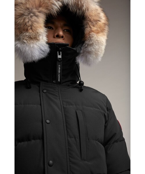 CANADA GOOSE（カナダグース）の「＜CANADA GOOSE（カナダグース）＞ CARSON PARKA/カーソン パーカ □□（ダウンジャケット/コート・メンズ・ブラック/ネイビー・X-SMALL/LARGE/SMALL/MEDIUM/X-LARGE）」の17枚目の写真