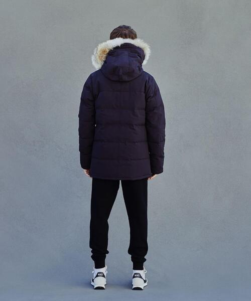 CANADA GOOSE（カナダグース）の「＜CANADA GOOSE（カナダグース）＞ CARSON PARKA/カーソン パーカ □□（ダウンジャケット/コート・メンズ・ブラック/ネイビー・X-SMALL/LARGE/SMALL/MEDIUM/X-LARGE）」の20枚目の写真