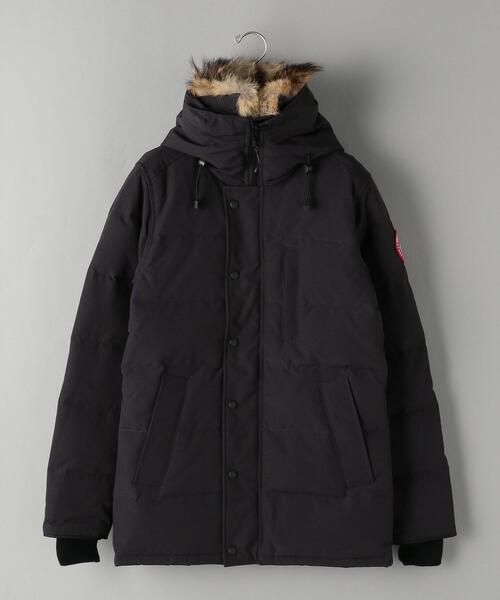 CANADA GOOSE（カナダグース）の「＜CANADA GOOSE（カナダグース）＞ CARSON PARKA/カーソン パーカ □□（ダウンジャケット/コート・メンズ・ブラック/ネイビー・X-SMALL/LARGE/SMALL/MEDIUM/X-LARGE）」の21枚目の写真