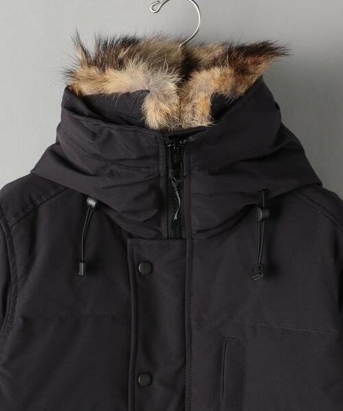 CANADA GOOSE（カナダグース）の「＜CANADA GOOSE（カナダグース）＞ CARSON PARKA/カーソン パーカ □□（ダウンジャケット/コート・メンズ・ブラック/ネイビー・X-SMALL/LARGE/SMALL/MEDIUM/X-LARGE）」の12枚目の写真