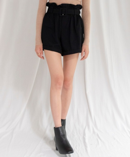 未使用　hiand フレアショートパンツ　ハイアンド 未使用 hiand フレアショートパンツ ハイアンドΩ
