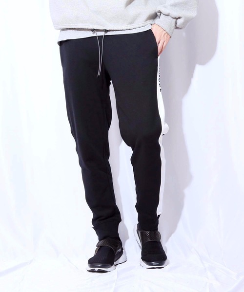 KANGOL(カンゴール)の「【KANGOL/カンゴール】裏毛ラインパンツ スェットパンツ サイドライン(スウェットパンツ・メンズ・ブラック/グレー・MEDIUM/LARGE/X-LARGE)」の10枚目の写真