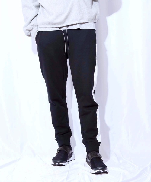 KANGOL(カンゴール)の「【KANGOL/カンゴール】裏毛ラインパンツ スェットパンツ サイドライン(スウェットパンツ・メンズ・ブラック/グレー・MEDIUM/LARGE/X-LARGE)」の11枚目の写真