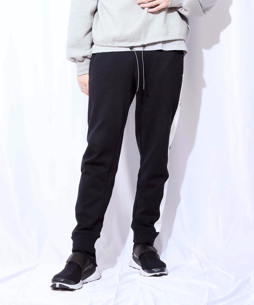 KANGOL(カンゴール)の「【KANGOL/カンゴール】裏毛ラインパンツ スェットパンツ サイドライン(スウェットパンツ・メンズ・ブラック/グレー・MEDIUM/LARGE/X-LARGE)」の12枚目の写真