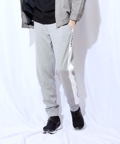 KANGOL(カンゴール)の「【KANGOL/カンゴール】裏毛ラインパンツ スェットパンツ サイドライン(スウェットパンツ・メンズ・ブラック/グレー・MEDIUM/LARGE/X-LARGE)」の14枚目の写真