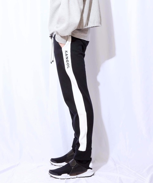 KANGOL(カンゴール)の「【KANGOL/カンゴール】裏毛ラインパンツ スェットパンツ サイドライン(スウェットパンツ・メンズ・ブラック/グレー・MEDIUM/LARGE/X-LARGE)」の22枚目の写真