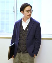 SHIPS | 【WEB限定】SHIPS: 抗菌・防臭加工 / TEXBRID（R) テレワーク ビズ ジャージー ジャケット(テーラードジャケット)