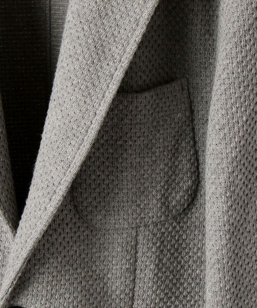 SHIPS（シップス）の「【WEB限定】SHIPS: 抗菌・防臭加工 / TEXBRID（R) テレワーク ビズ ジャージー ジャケット（テーラードジャケット・メンズ・ネイビー/グレー/ロイヤルブルー・S/M/L/XL/XXL）」の15枚目の写真