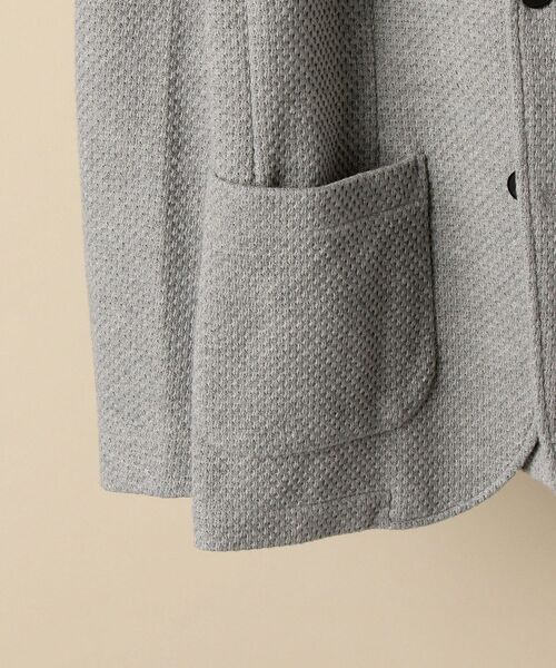 SHIPS（シップス）の「【WEB限定】SHIPS: 抗菌・防臭加工 / TEXBRID（R) テレワーク ビズ ジャージー ジャケット（テーラードジャケット・メンズ・ネイビー/グレー/ロイヤルブルー・S/M/L/XL/XXL）」の16枚目の写真