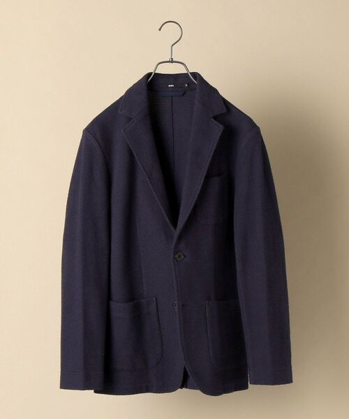 SHIPS（シップス）の「【WEB限定】SHIPS: 抗菌・防臭加工 / TEXBRID（R) テレワーク ビズ ジャージー ジャケット（テーラードジャケット・メンズ・ネイビー/グレー/ロイヤルブルー・S/M/L/XL/XXL）」の22枚目の写真
