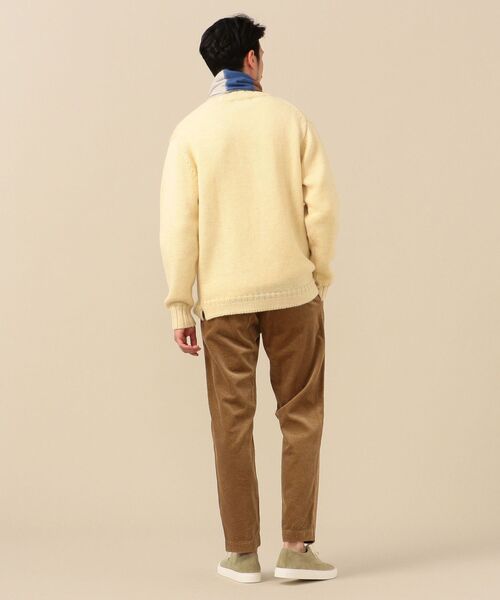 SHIPS（シップス）の「SHIPS: ローゲージ アンダイド ウール モックネック プルオーバー（ニット/セーター・メンズ・ベージュ/ブラウン/カーキ/オフホワイト・SMALL/MEDIUM/LARGE/X-LARGE）」の11枚目の写真
