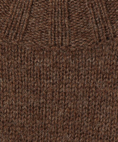 SHIPS（シップス）の「SHIPS: ローゲージ アンダイド ウール モックネック プルオーバー（ニット/セーター・メンズ・ベージュ/ブラウン/カーキ/オフホワイト・SMALL/MEDIUM/LARGE/X-LARGE）」の20枚目の写真