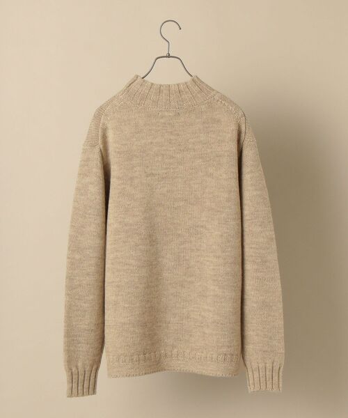 SHIPS（シップス）の「SHIPS: ローゲージ アンダイド ウール モックネック プルオーバー（ニット/セーター・メンズ・ベージュ/ブラウン/カーキ/オフホワイト・SMALL/MEDIUM/LARGE/X-LARGE）」の21枚目の写真