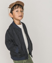 ［KIDS］ECOスウェードMA-1