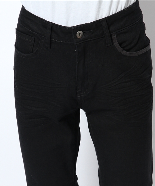 VENCEEXCHANGE(ヴァンスエクスチェンジ)の「ストレッチツイルカラースキニーパンツ(その他パンツ・メンズ・ブラック/ブルー/レッド・SMALL/LARGE/MEDIUM)」の8枚目の写真