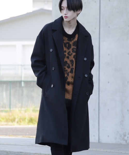 G O C ジーオーシー の ウールリッチオーバーサイズラップコート チェスターコート Wear