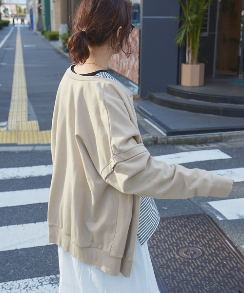 forksy.】オーバーサイズマルチウェイ ダメージレイヤード風