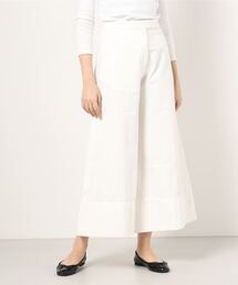 STUDIO.N:コットンツイルワイドキュロット