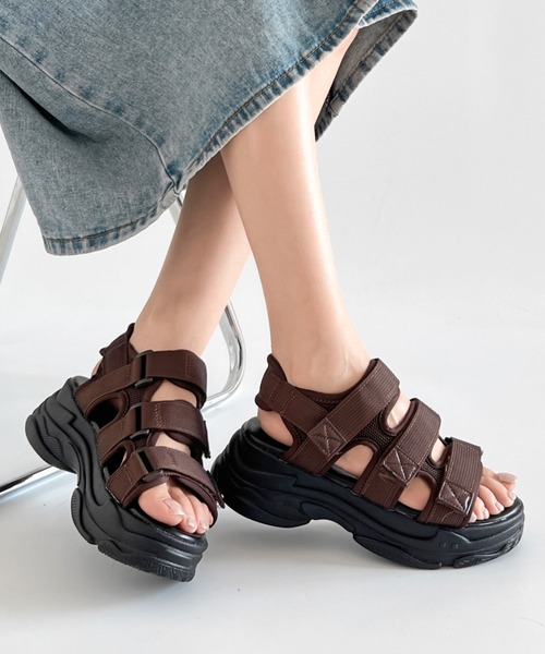 Shoes in Closet（シューズインクローゼット）の「厚底 ナロー