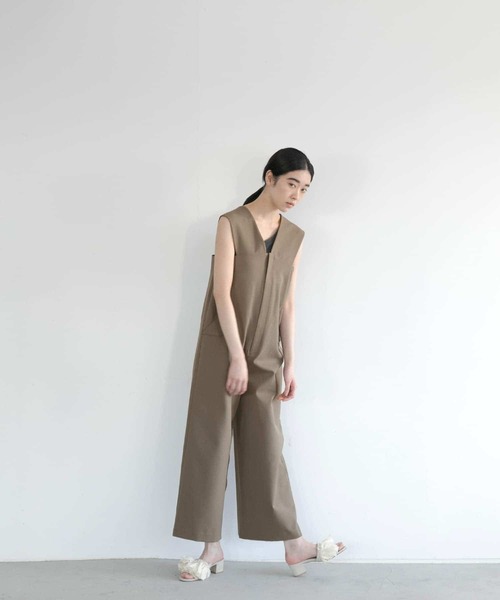 CROSS SHOULDER OVERALL SHI】〈OLDJOE〉 cross shoulder overall SHI